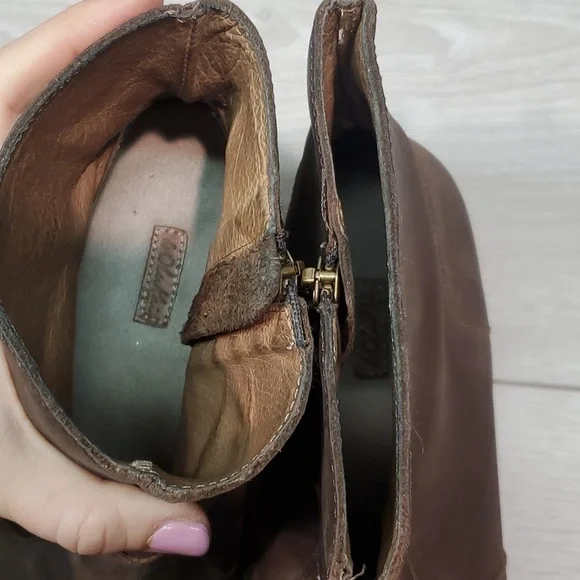 Olukai Womens Kaona II Ankle Side zip Leather Boots shoes sz 7.5 - Picture 9 of 10